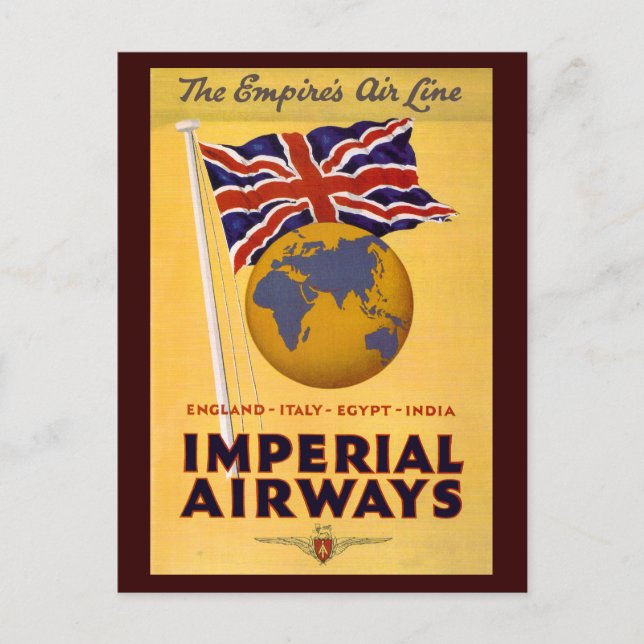 The Empire's Airline Postcard (Front)
