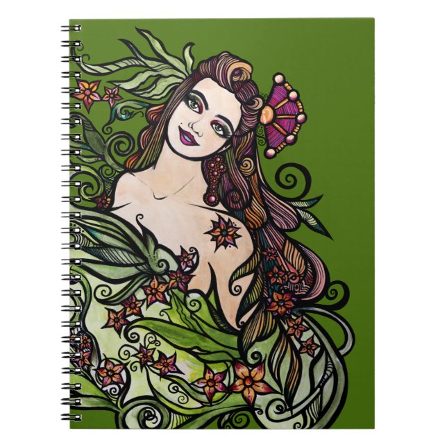 The Empress goddess tarot Notebook (Front)