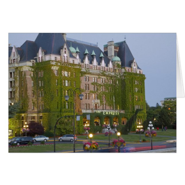 The Empress Hotel at the inner harbour in (Front Horizontal)