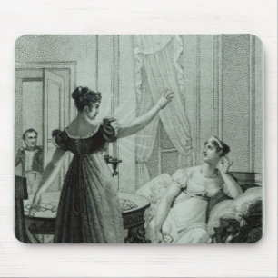The Empress Josephine reveals the prophesy Mouse Pad