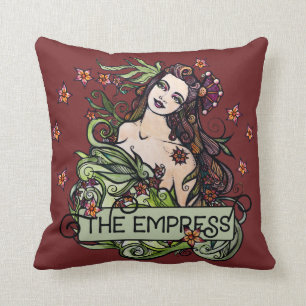 The Empress Tarot Card Cushion