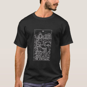 The Empress Tarot Card Halloween Vampire Gothic Co T-Shirt