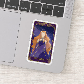 The Empress Tarot Card Sticker
