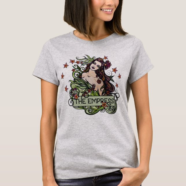 The Empress Tarot Card T-Shirt (Front)