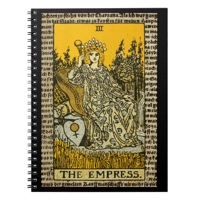The Empress Tarot Notebook (Front)
