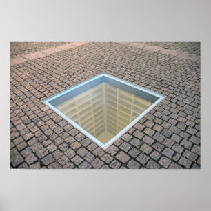 The Empty Library, Berlin, Germany Poster