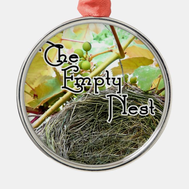 The Empty Nest Metal Tree Decoration (Front)