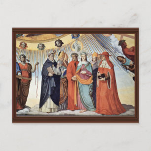 The Empyrean And Figures From The Eight Heavens Postcard