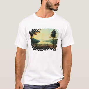 The Encampment at Lake George, New York, 1759 (oil T-Shirt