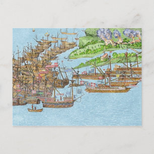 The Encampment of the English Forces Postcard