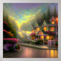 The Enchanted Bed & Breakfast Digital Art