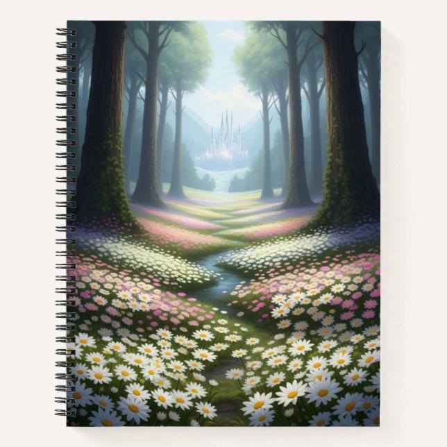 The Enchanted Blossom Forest Notebook (Front)