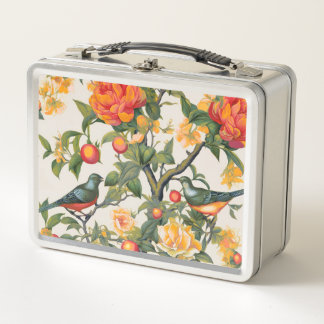 The Enchanted Botanica Metal Lunch Box