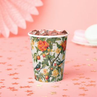 The Enchanted Botanica Paper Cups