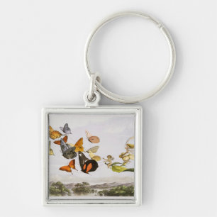 The Enchanted Carriage of the Fairy Queen (1870)  Key Ring