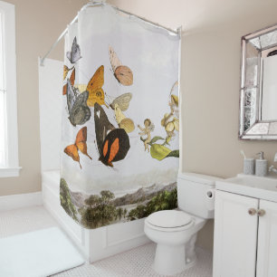 The Enchanted Carriage of the Fairy Queen (1870)  Shower Curtain