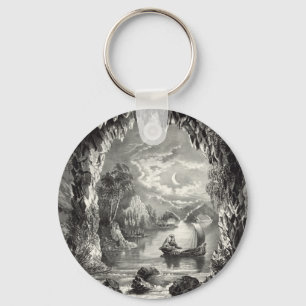 The Enchanted Cave Key Ring