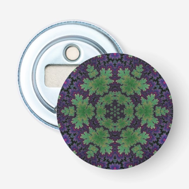 The Enchanted Fern Wheel Bottle Opener (Front)