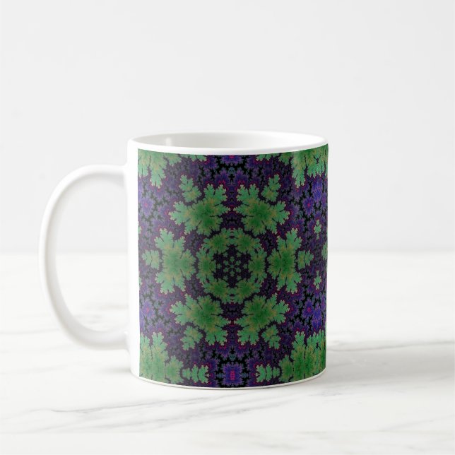 The Enchanted Fern Wheel Coffee Mug (Left)