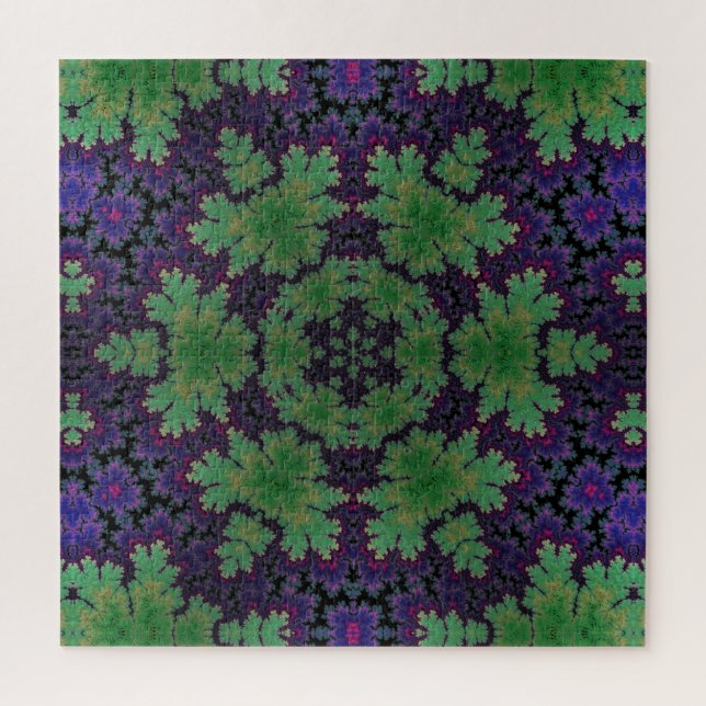 The Enchanted Fern Wheel  Jigsaw Puzzle (Vertical)
