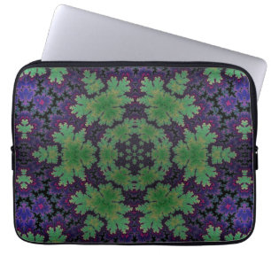 The Enchanted Fern Wheel  Laptop Sleeve