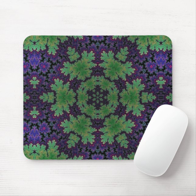 The Enchanted Fern Wheel  Mouse Pad (With Mouse)