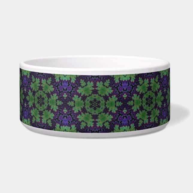 The Enchanted Fern Wheel Pet Bowl (Front)