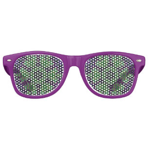 The Enchanted Fern Wheel Retro Sunglasses