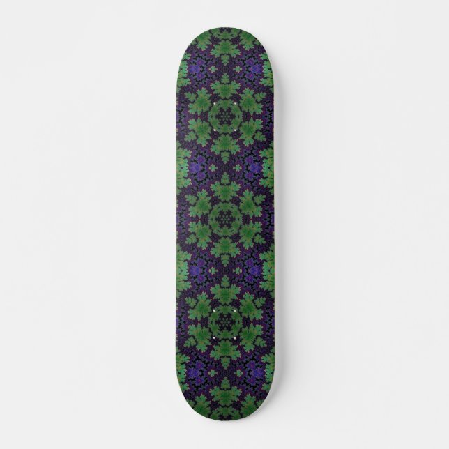 The Enchanted Fern Wheel  Skateboard (Front)