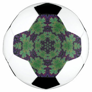 The Enchanted Fern Wheel Soccer Ball