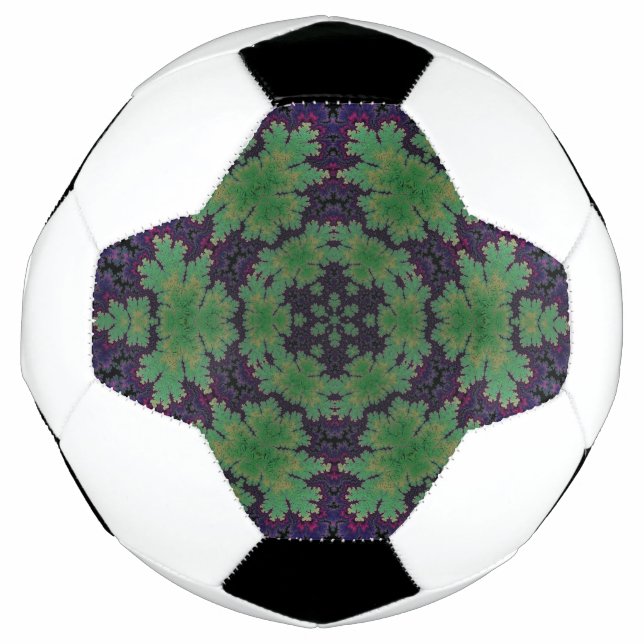 The Enchanted Fern Wheel  Soccer Ball (Front)