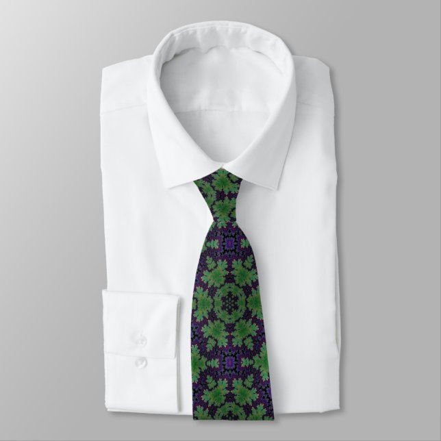 The Enchanted Fern Wheel  Tie (Tied)