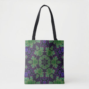 The Enchanted Fern Wheel Tote Bag