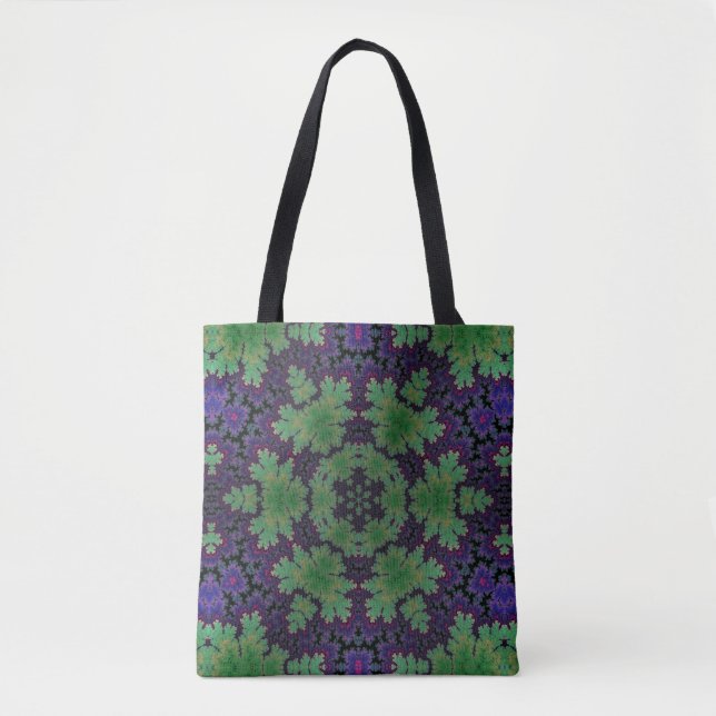 The Enchanted Fern Wheel  Tote Bag (Front)
