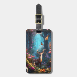 The Enchanted Forest a Mystical Oasis Luggage Tag