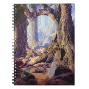 The Enchanted Prince By Maxfield Parrish Notebook