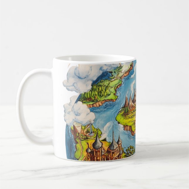The Enchanted Realms of Imagination Coffee Mug (Left)