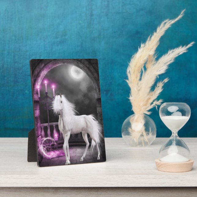 The Enchanted Unicorn Plaque (Side)