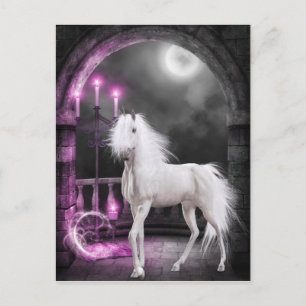 The Enchanted Unicorn Postcard