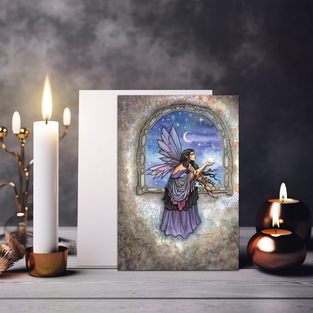 The Enchanted Window Fairy Fantasy Art Card (Creator Uploaded)