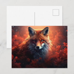The Enchanting Fox Postcard