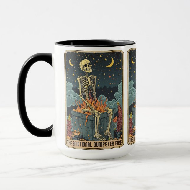 The Enchanting Minstrel Tarot Mug (Left)