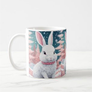 "The Enchanting White Rabbit Mug: Sip in Style wit Coffee Mug