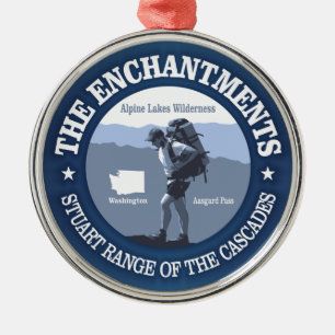The Enchantments (rd) Metal Tree Decoration