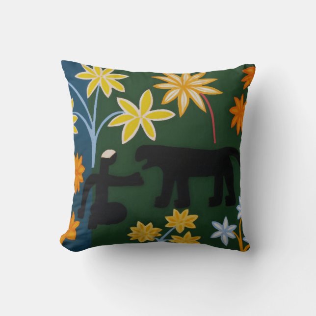 The Encounter With the Panther 2006 Cushion (Front)