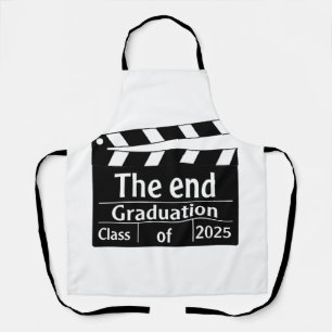 The End Graduation 2025 Cinema Graduate Apron