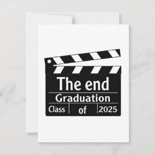 The End Graduation 2025 Cinema Graduate Card
