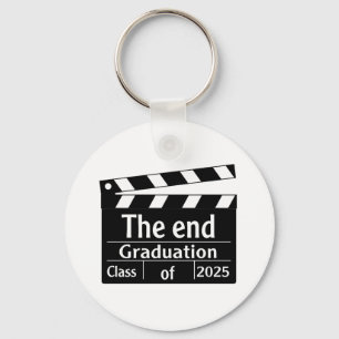 The End Graduation 2025 Cinema Graduate Key Ring