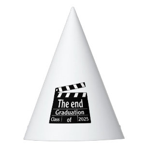 The End Graduation 2025 Cinema Graduate  Party Hat