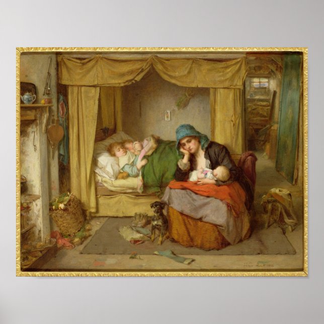 The end of a happy day poster (Front)